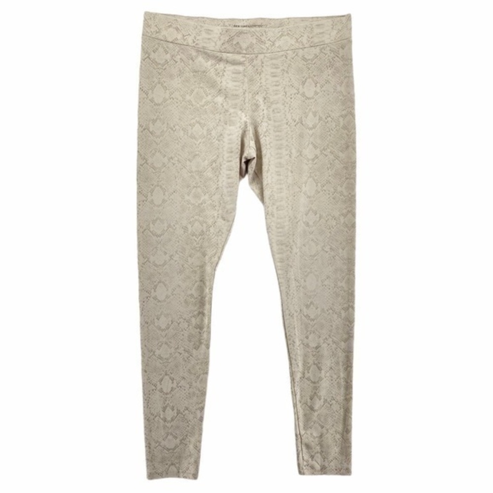 New York‎ & Company Snake Print Mid Rise Legging